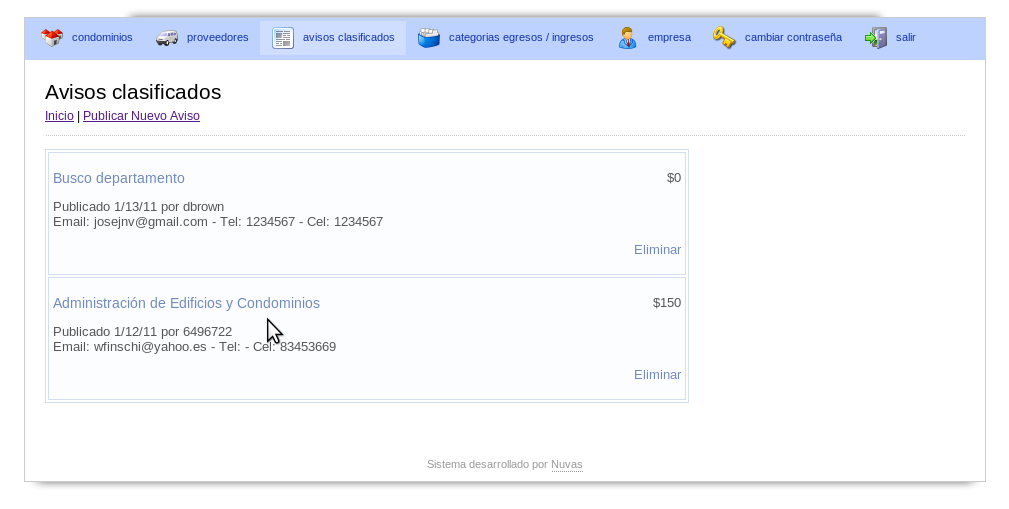 Software de Administracion de Condominios