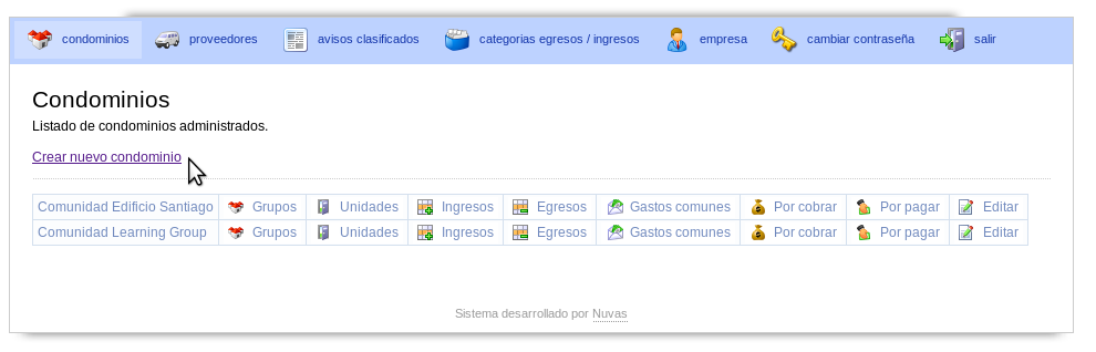 Software de Administracion de Condominios