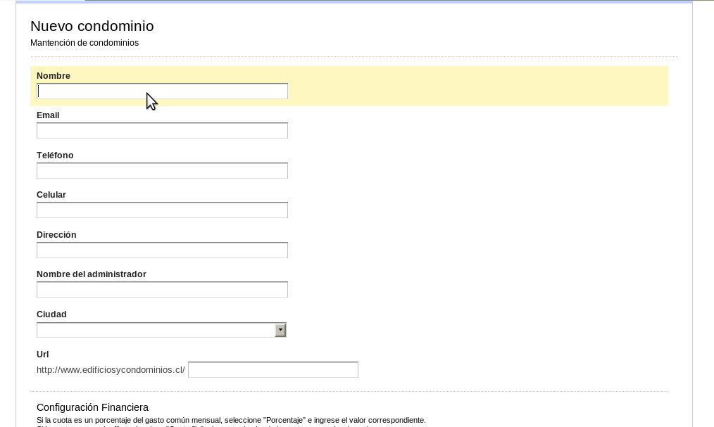 Software de Administracion de Condominios